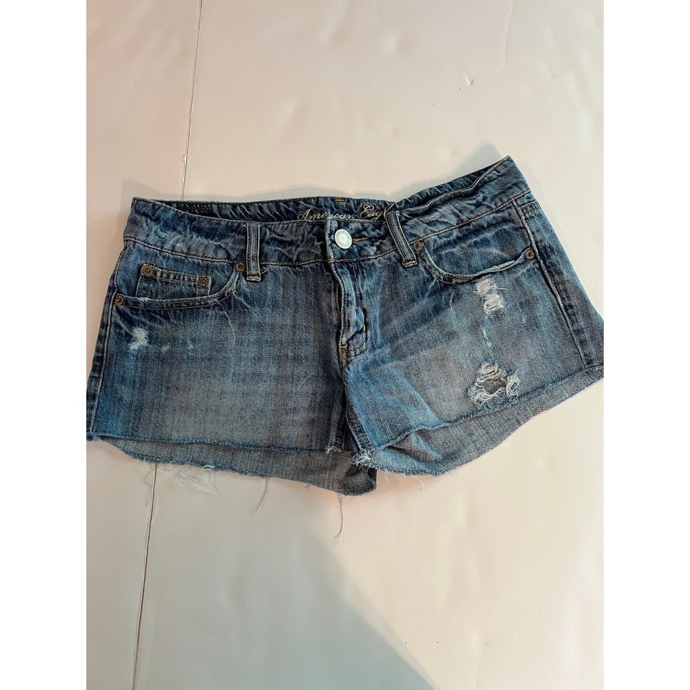 Women's size 6 American‎ eagle denim shorts (2433)